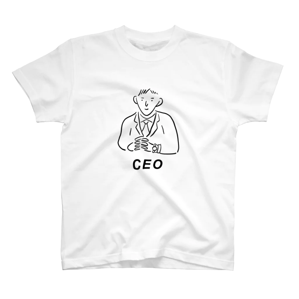 spoootniq  スプーーートニクのゆるCEO スタンダードTシャツ