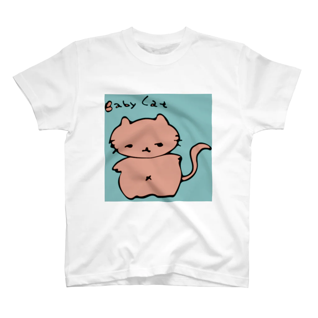 starseed🌟ねこのBabycat(ぴんくおれんじ) スタンダードTシャツ