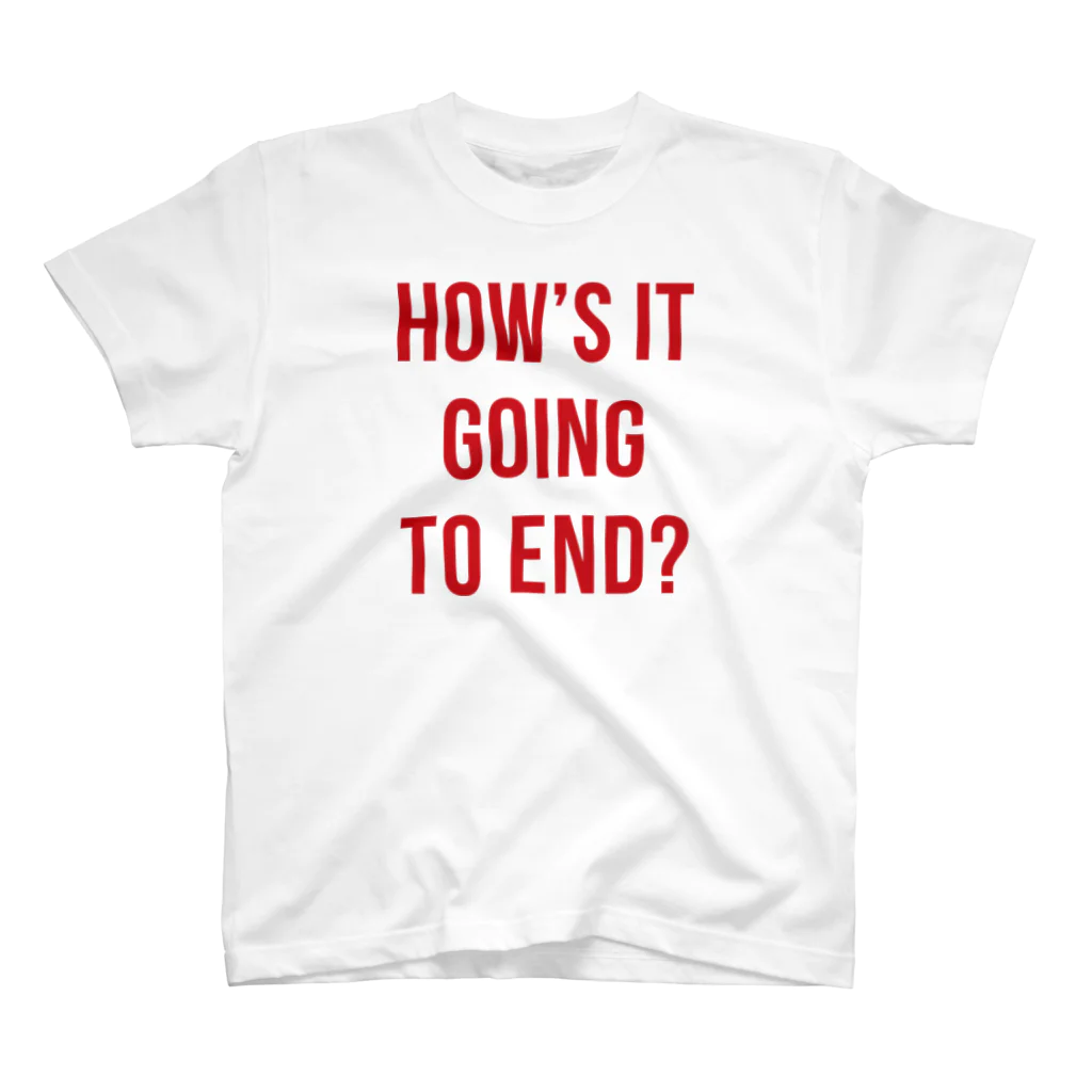 stereovisionのHow’s it going to end？（この先の運命は？） Regular Fit T-Shirt
