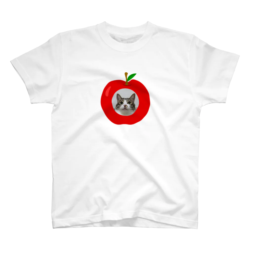 erumaのりんご猫II スタンダードTシャツ