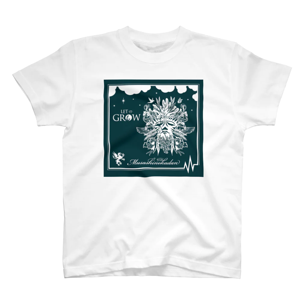 PlantCentre MusashinoKadanのGreen Man（スクエア）TシャツA スタンダードTシャツ