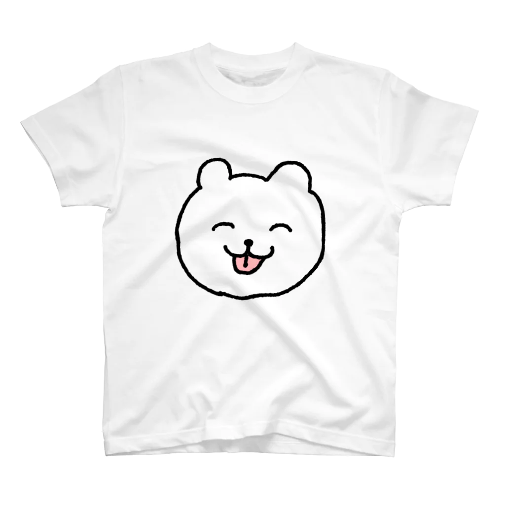 くまちゃんのくまちゃん（顔面） スタンダードTシャツ