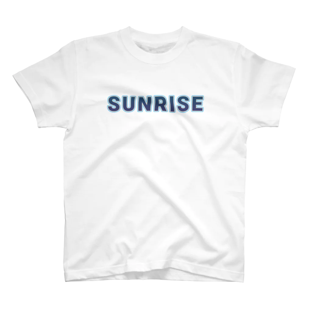 ロゴTシャツのひよこ堂のSUNRISE サンライズ ロゴ Tシャツ スタンダードTシャツ