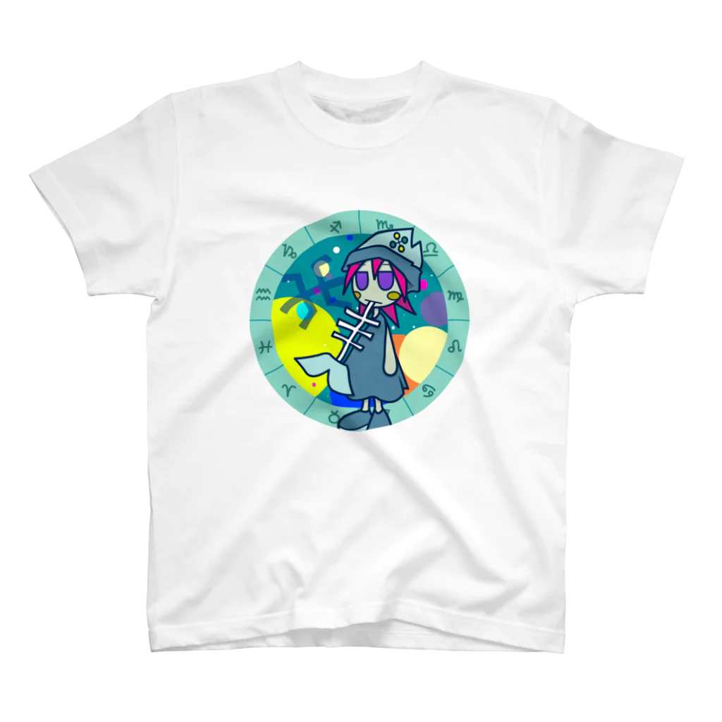 cosmicatiromのうお座 パターン2・フルカラー スタンダードTシャツ