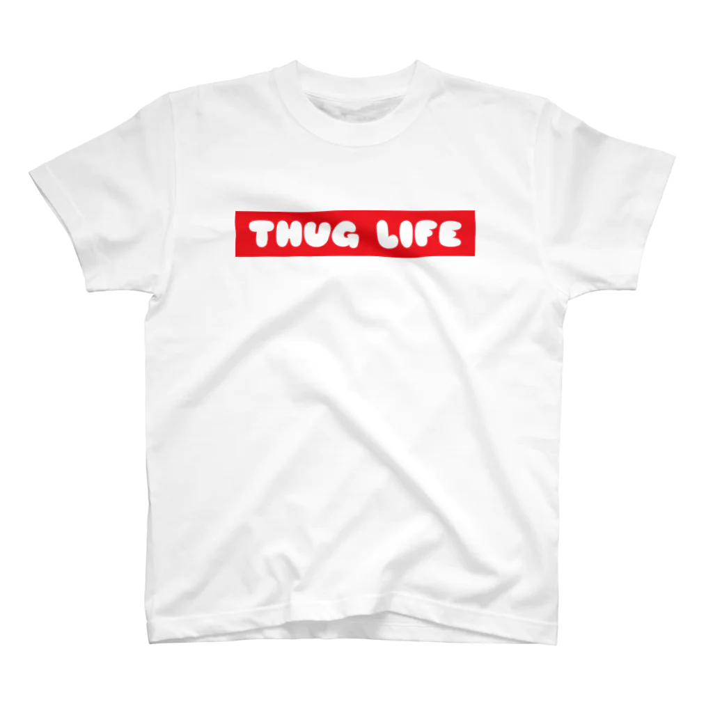 極東きちがい公社のTHUG LIFE スタンダードTシャツ