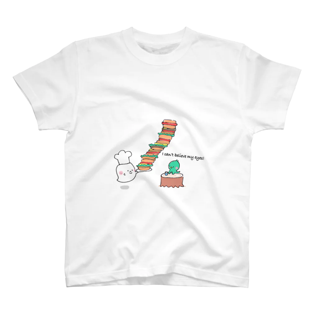 ゆこのバケ太郎と小鳥のソーちゃん♪ Regular Fit T-Shirt