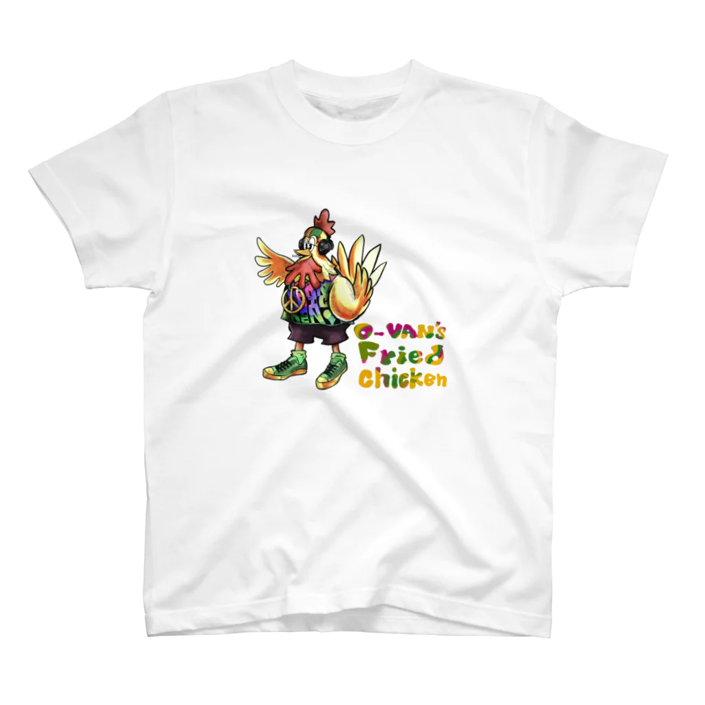 桜盤のfried chicken Regular Fit T-Shirt