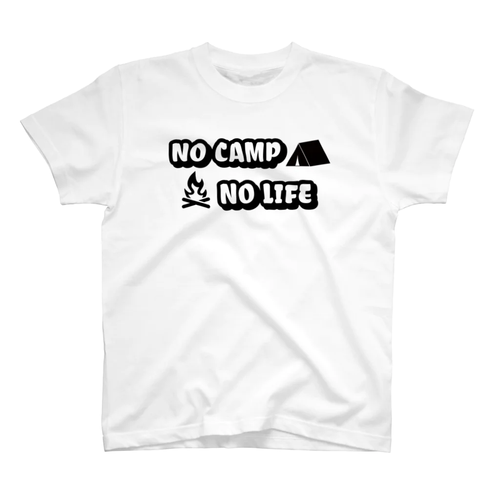 アウトドアデザインのNO CAMP NO LIFE Regular Fit T-Shirt