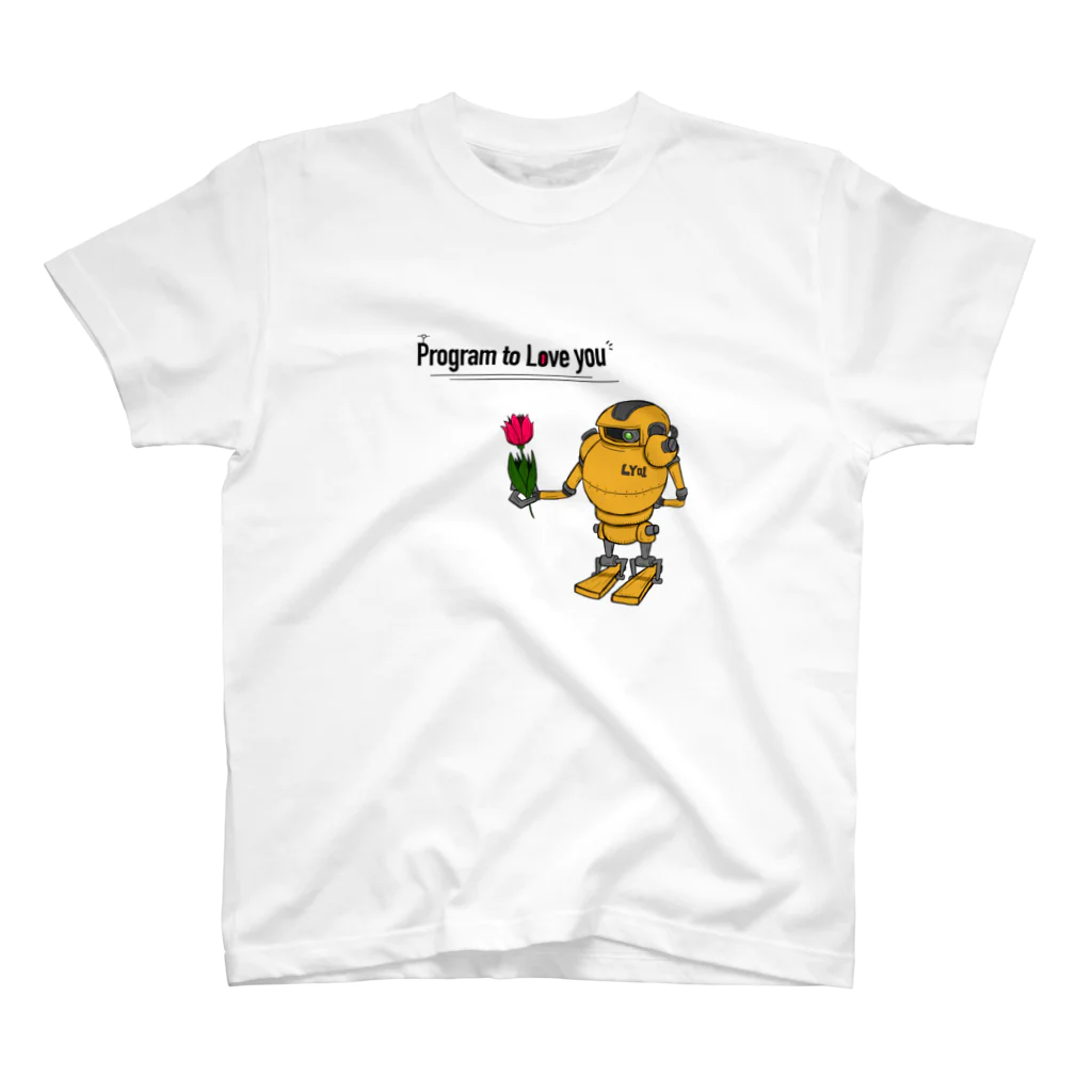 にじいろルークスのprogram to love you Regular Fit T-Shirt