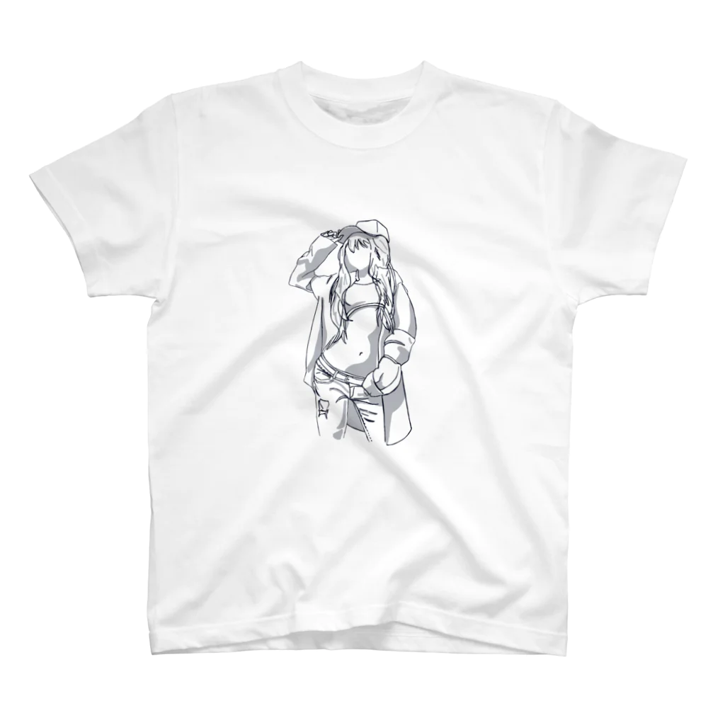 yuuyakeのボーイッシュ女子 スタンダードTシャツ