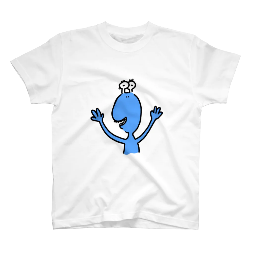 MyPrincessYurinaのYurina’s Blue Alien スタンダードTシャツ