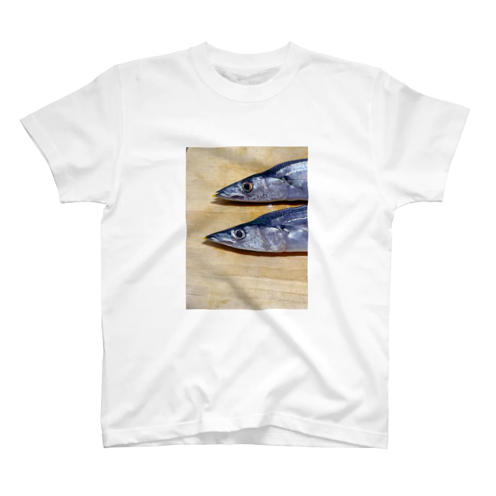 mashu丸の秋刀魚 Regular Fit T-Shirt