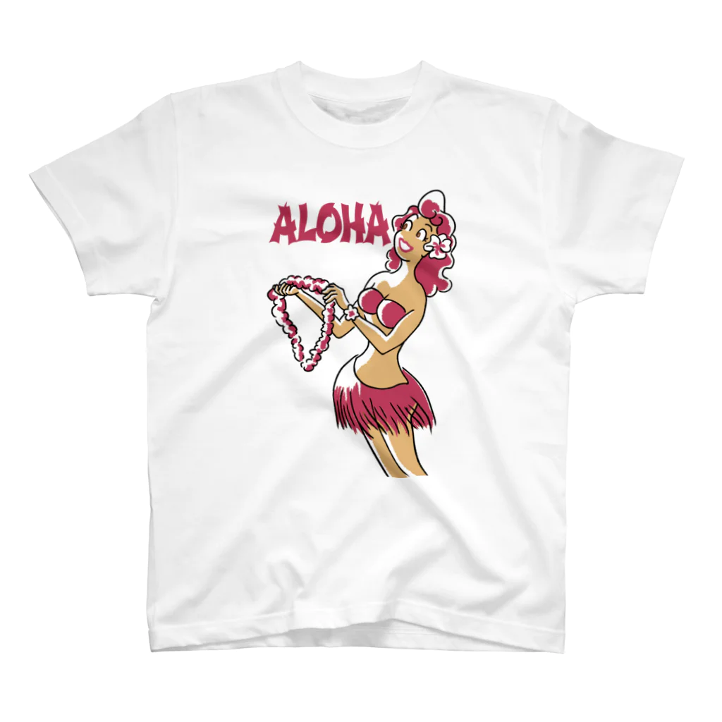 PPBOBBY13のAloha & Mahalo スタンダードTシャツ