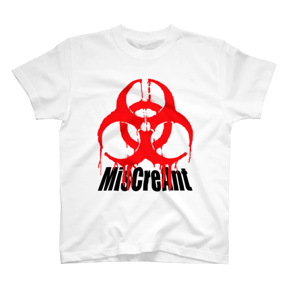MisCreAntミスクリアントのバイオハザード Regular Fit T-Shirt