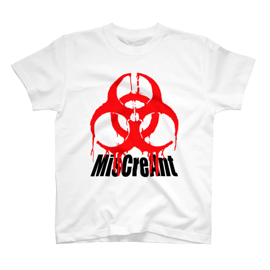 MisCreAntミスクリアントのバイオハザード スタンダードTシャツ