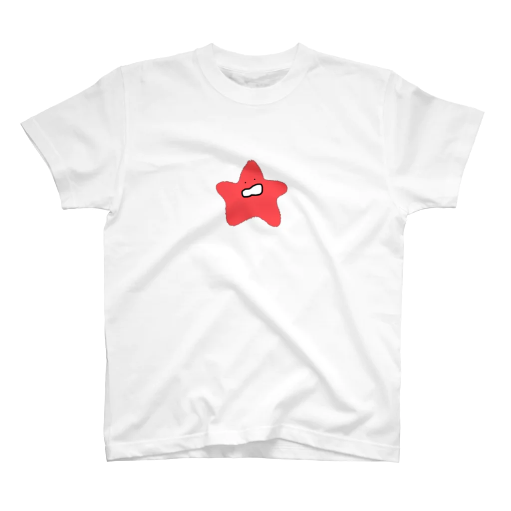 三白眼ちゃんのヒトデ スタンダードTシャツ