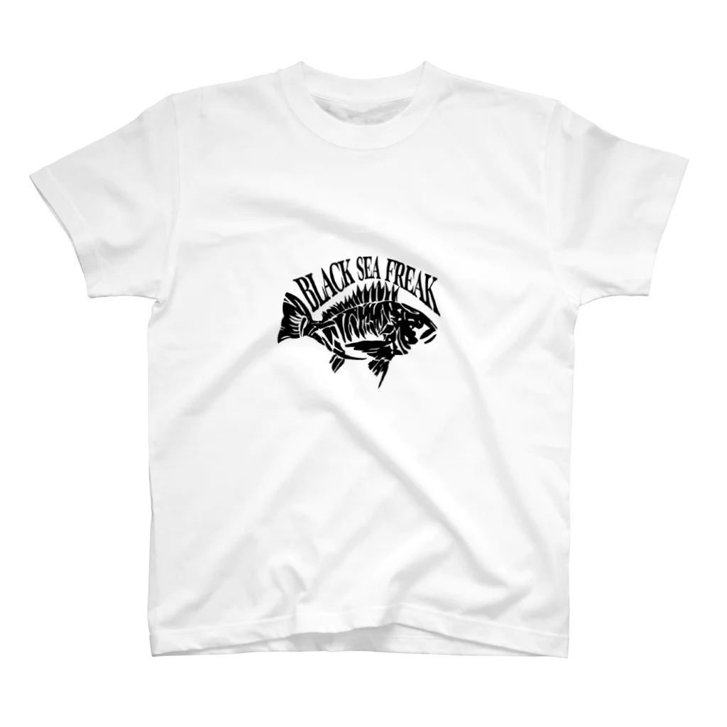 BLACK SEA FREAK by tsurichannel のBLACK SEA FREAK スタンダードTシャツ