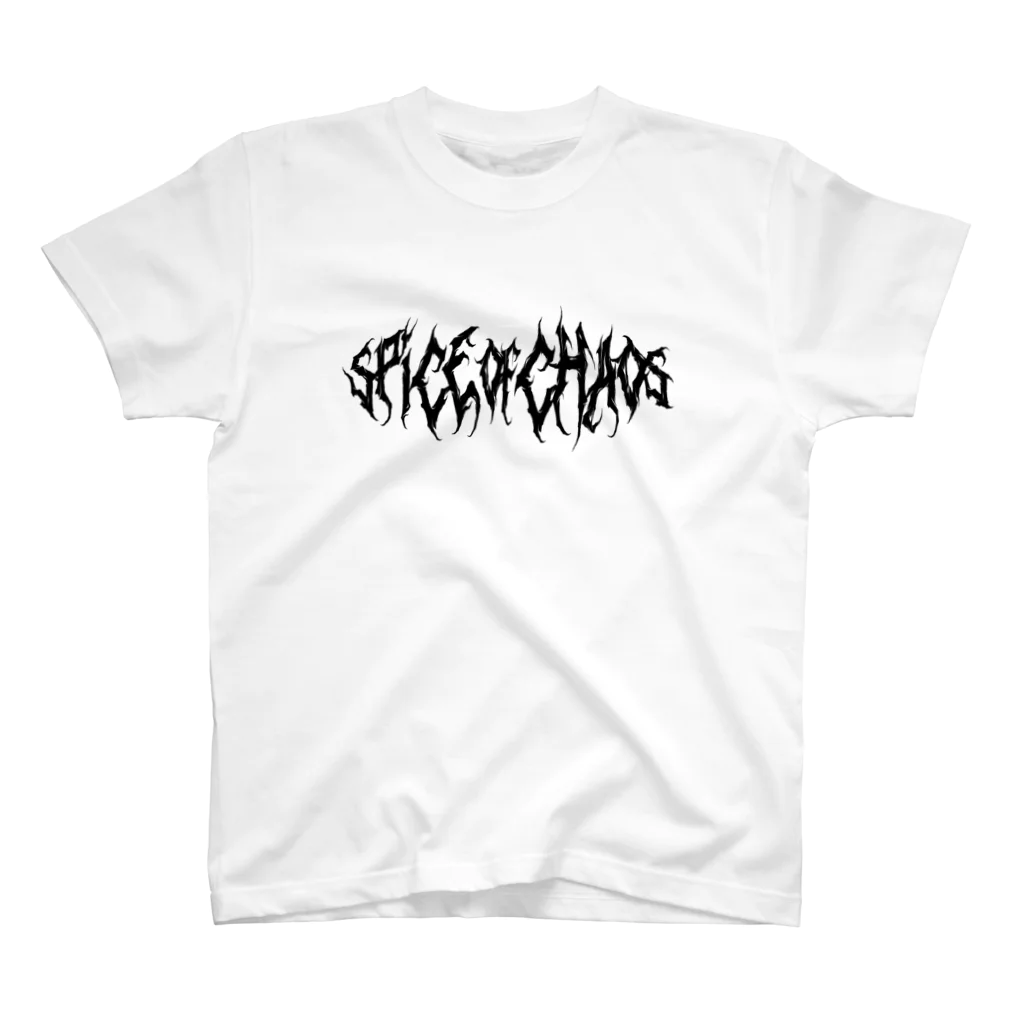 ribol のSPICE OF CHAOS BK PRINT Regular Fit T-Shirt