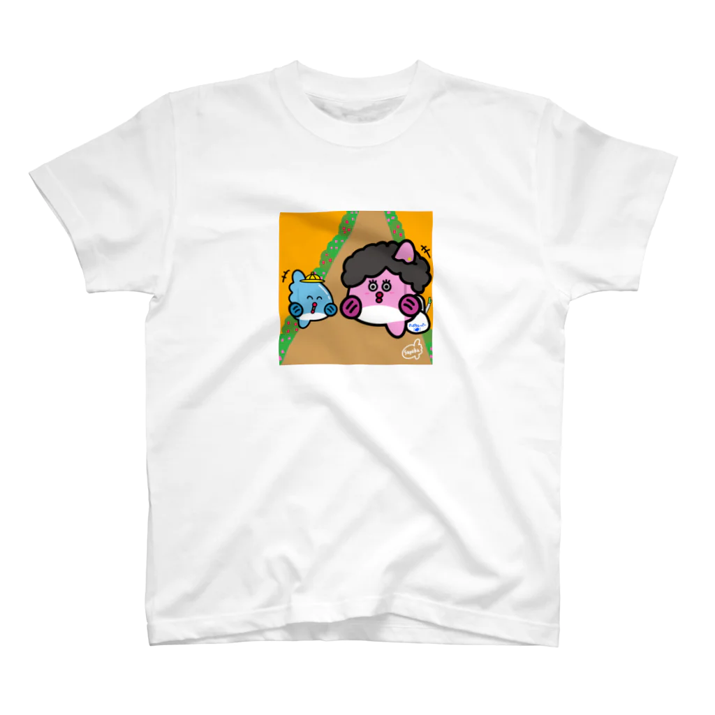 明香とマンボウのお店のマンボウ親子 Regular Fit T-Shirt