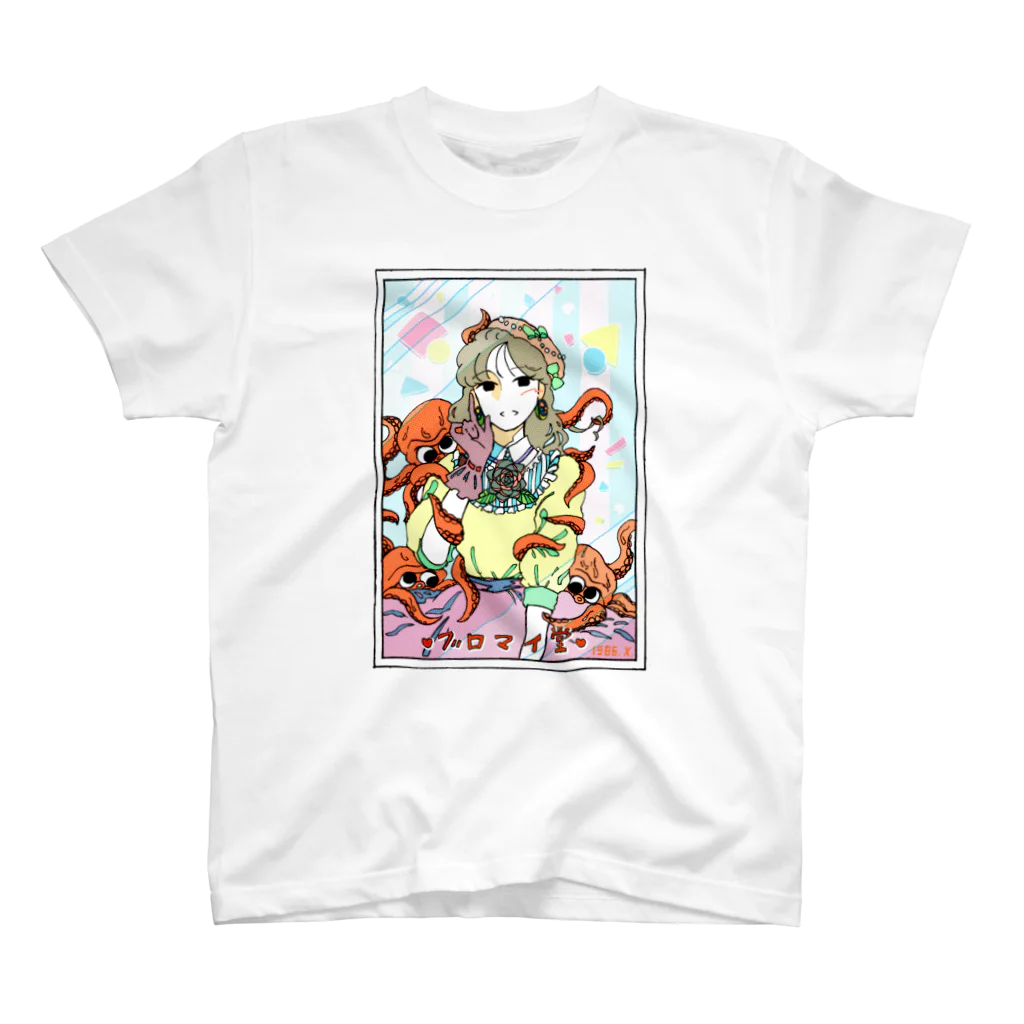 unknown＋storeの蛸とアイドル スタンダードTシャツ