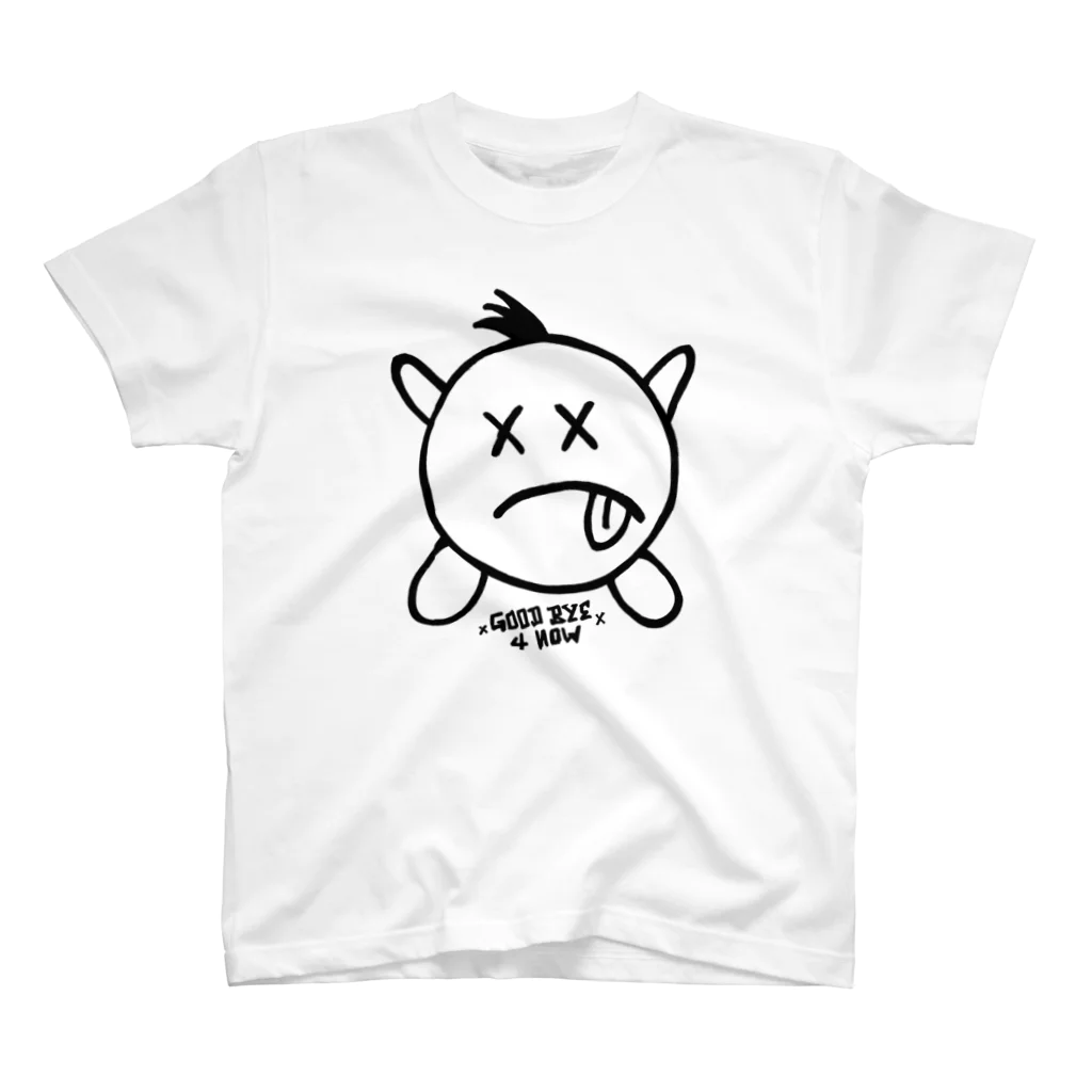 Punch Drunk Productsのアウト・オブ・バウンズくん　Good Bye 4 Now スタンダードTシャツ