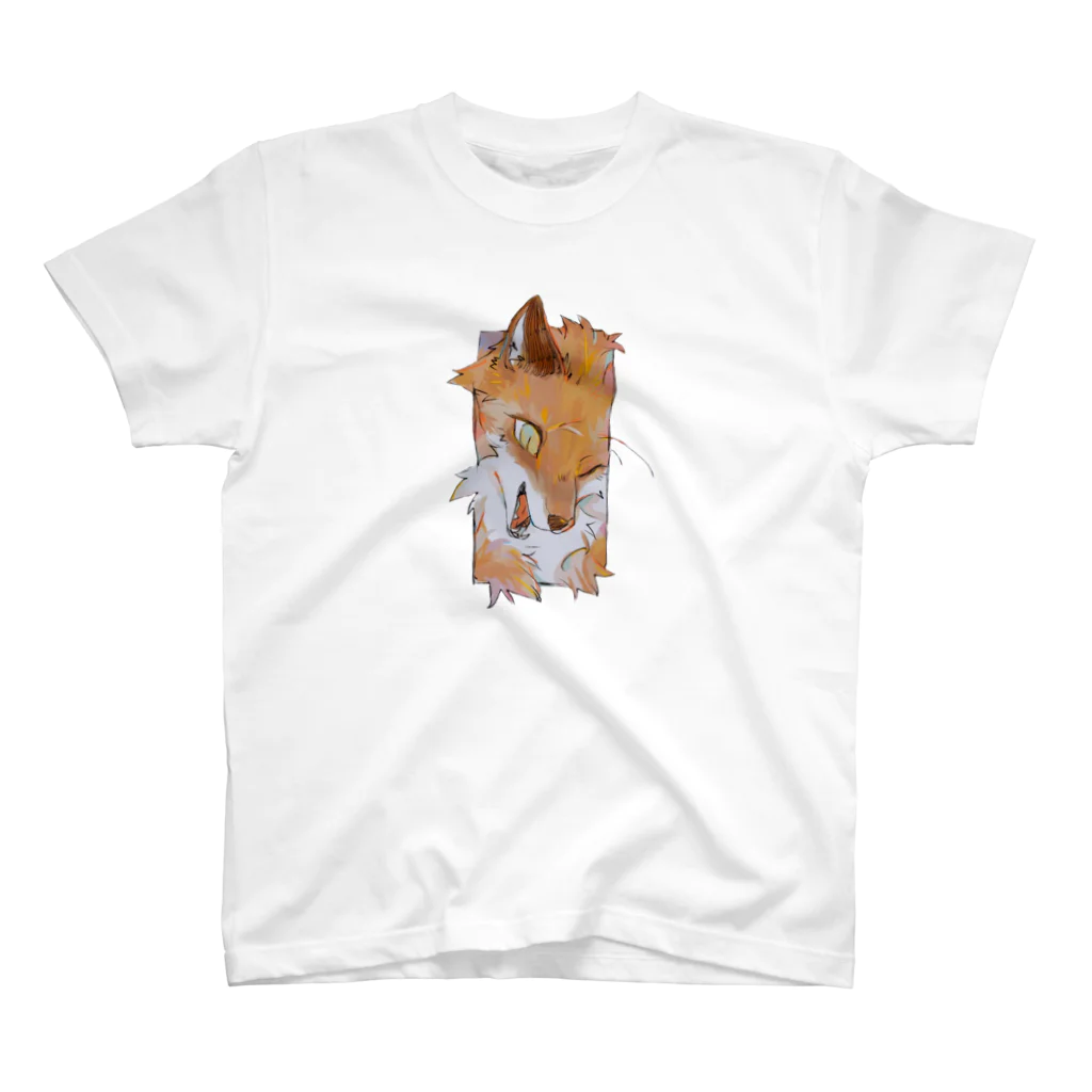 ＬＵＤＥＮＳのみっちりキツネ🦊 Regular Fit T-Shirt