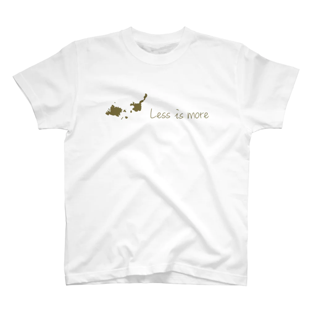 ハロー! オキナワの八重山 Less is more. スタンダードTシャツ