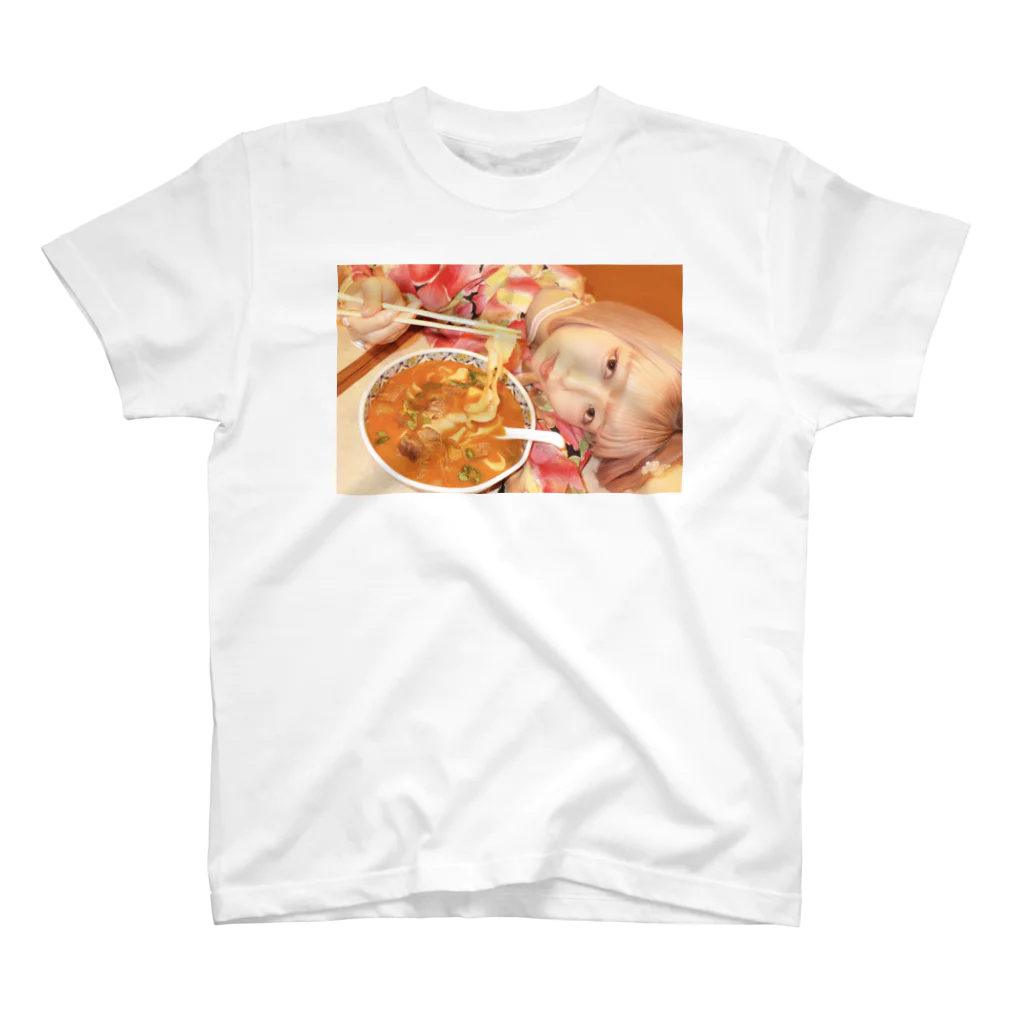 がんばれ！みんなのごいちーちゃん屋さんのビャンビャン麺 スタンダードTシャツ