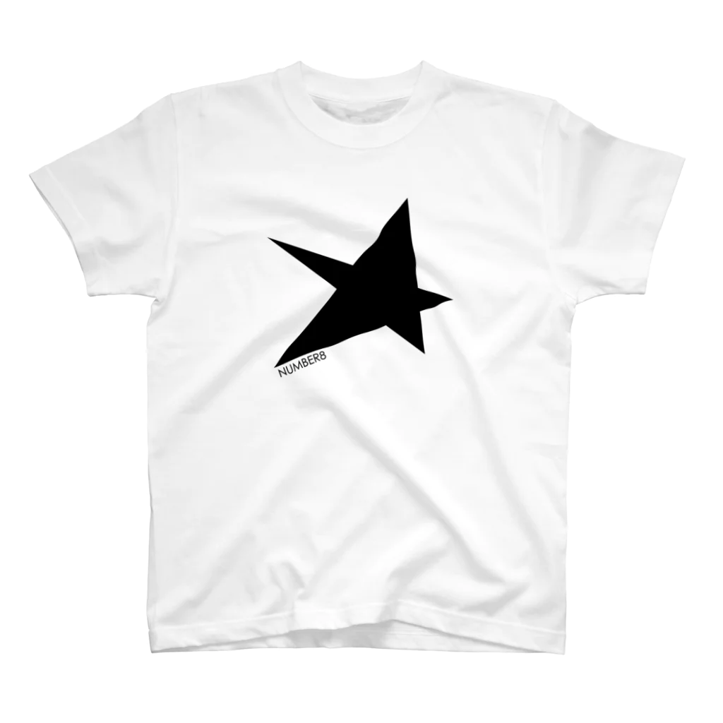 Number8（ナンバーエイト）のBIG STAR（星柄） Tシャツ Regular Fit T-Shirt