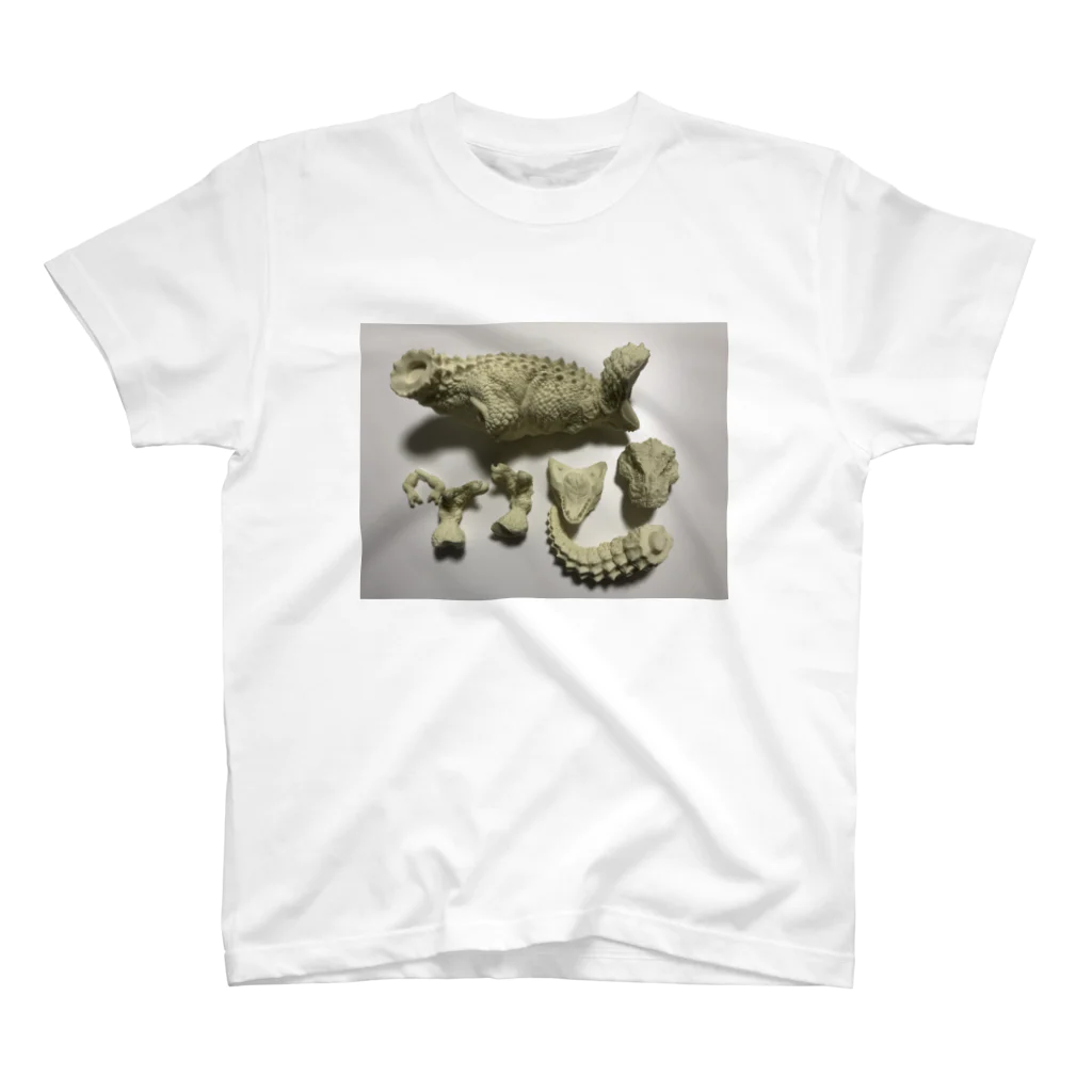 RYO@ねんど星人のティラノサウルス・パーツ Regular Fit T-Shirt