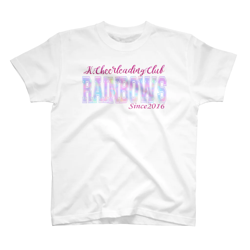 CHEER_BOW_MIGNONのRAINBOWS★1 スタンダードTシャツ