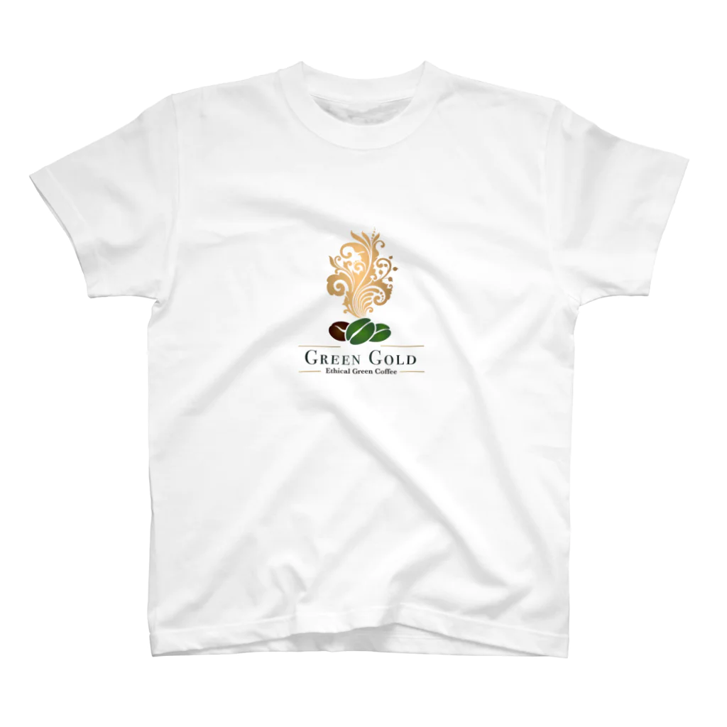 グリーンコーヒー『GREEN GOLD』のグリーンゴールド スタンダードTシャツ