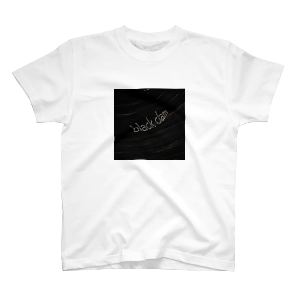 地味しじみのblack clam スタンダードTシャツ