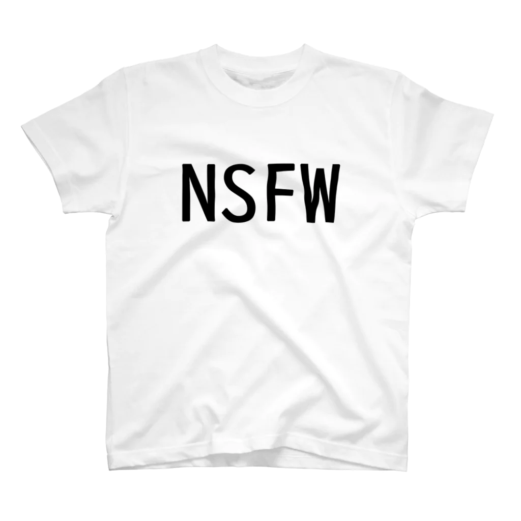 蜜月のNSFW ゴシック体ver Regular Fit T-Shirt