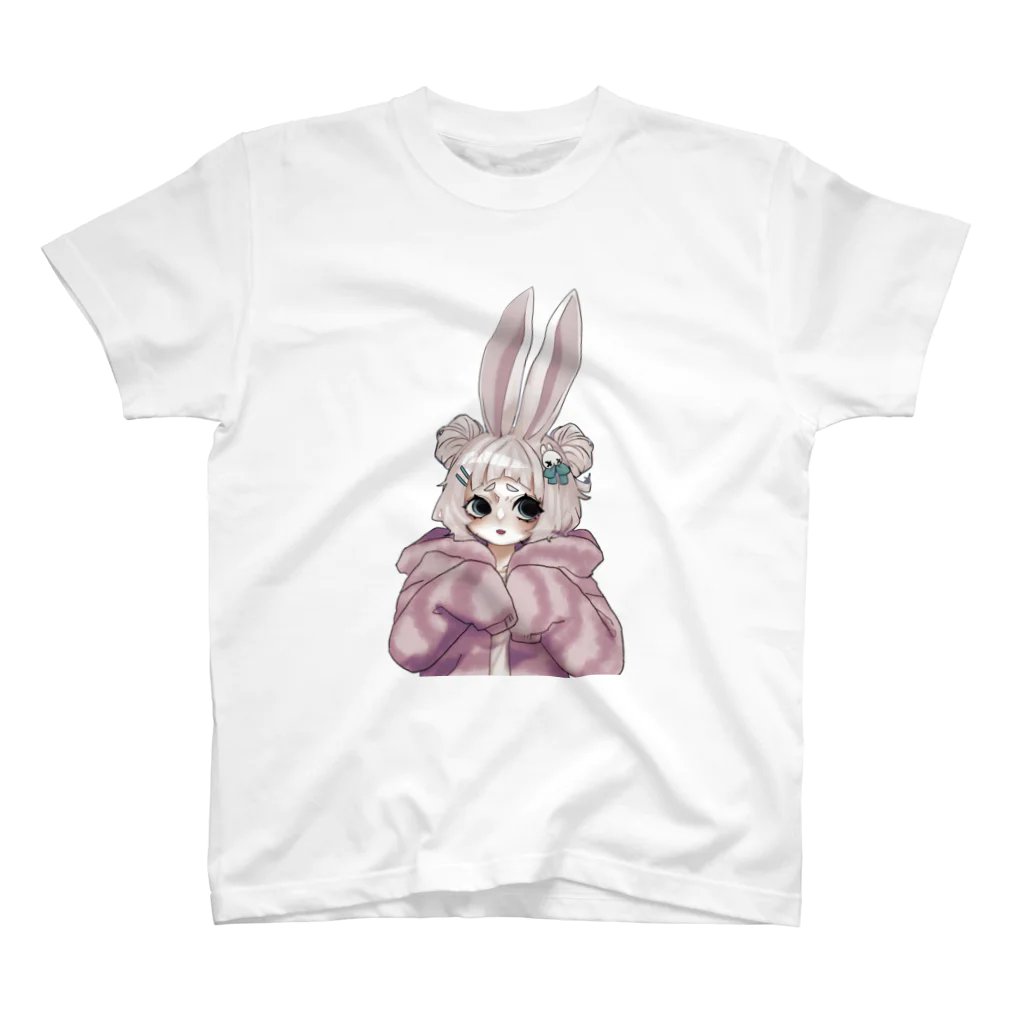 夢見がちなお店🐰が迷い込むの部屋着の兎兎ノ🐰 Regular Fit T-Shirt