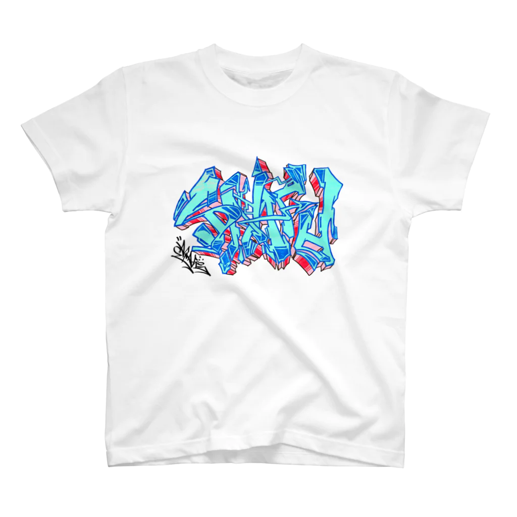 あさぎのgraffiti 「SNAFU」　Ver.color Regular Fit T-Shirt