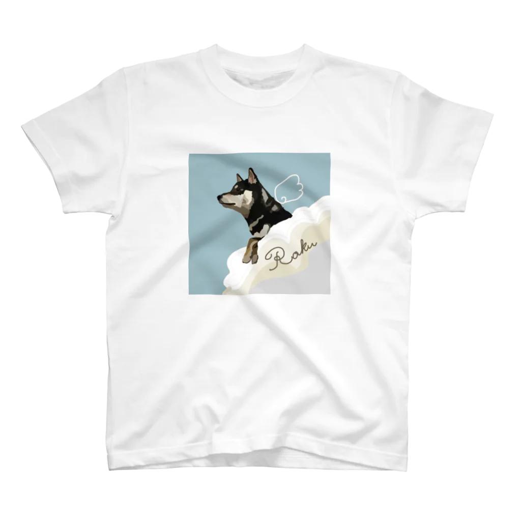 柴犬ROKUの柴犬ROKU【天使】 Regular Fit T-Shirt