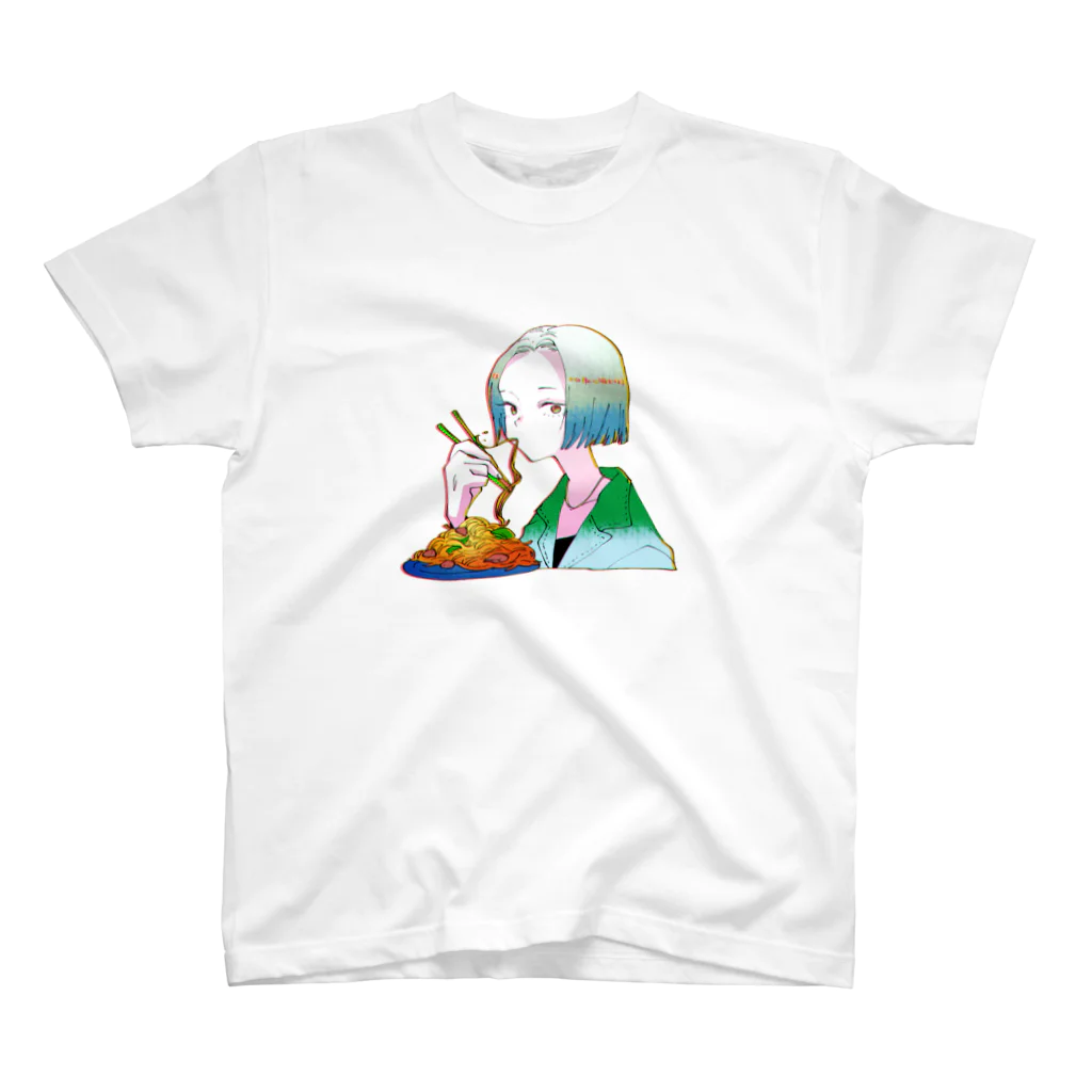 すみちゃんぐらしの焼きそば Regular Fit T-Shirt