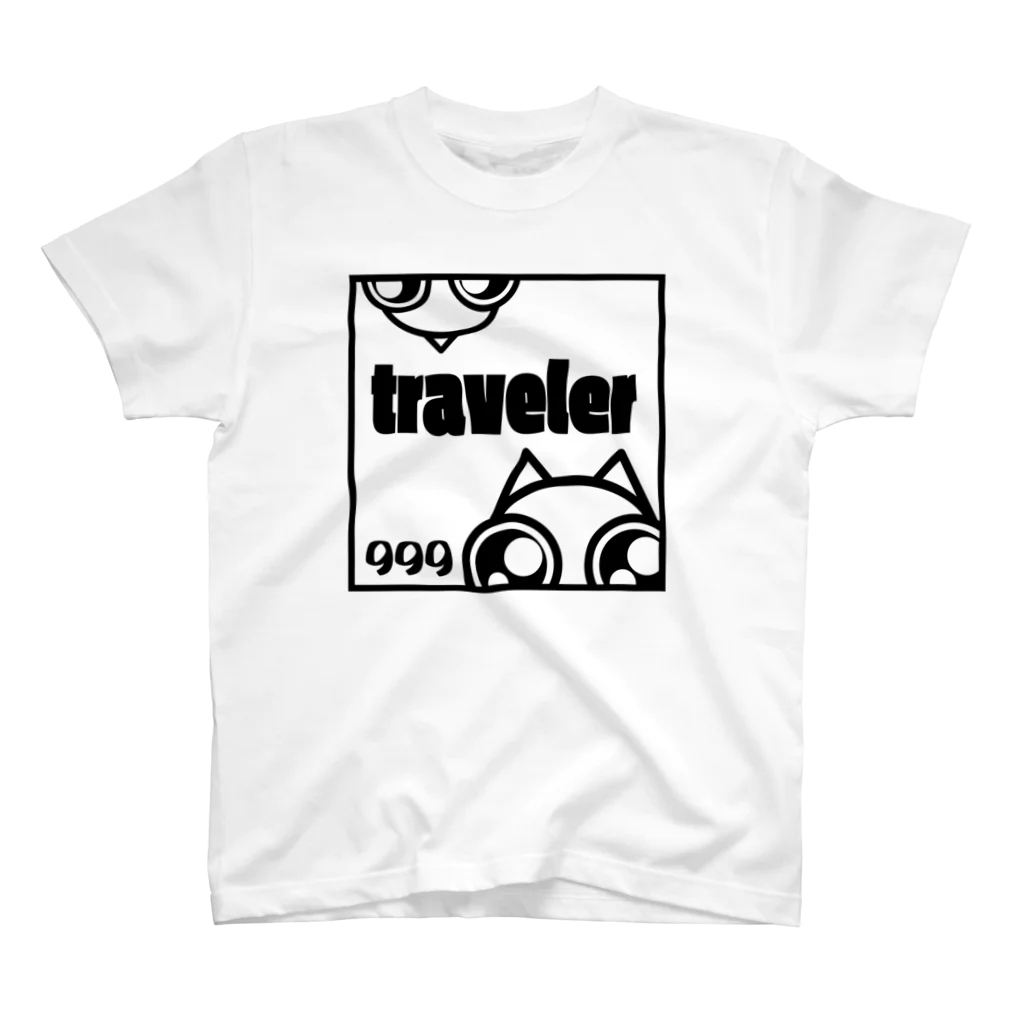 traveler999nftのTRAVELER999 キャラ Regular Fit T-Shirt