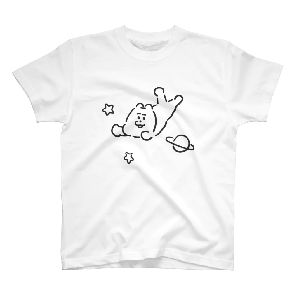 oyspe and ahoy!の宇宙のくま吉 スタンダードTシャツ