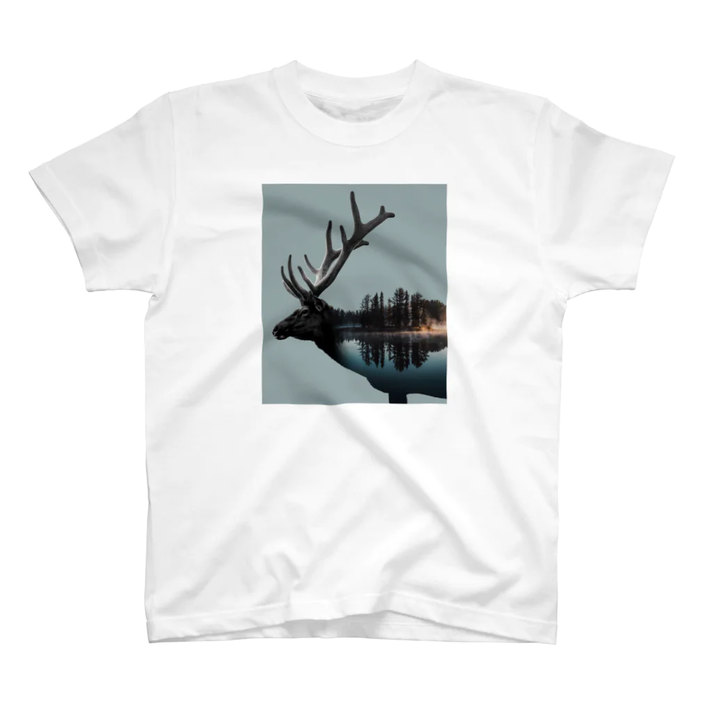 8kHz SHOPのdeer_Tシャツ スタンダードTシャツ