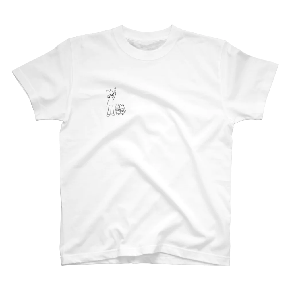 tunamの★ほし★キラキラ Regular Fit T-Shirt