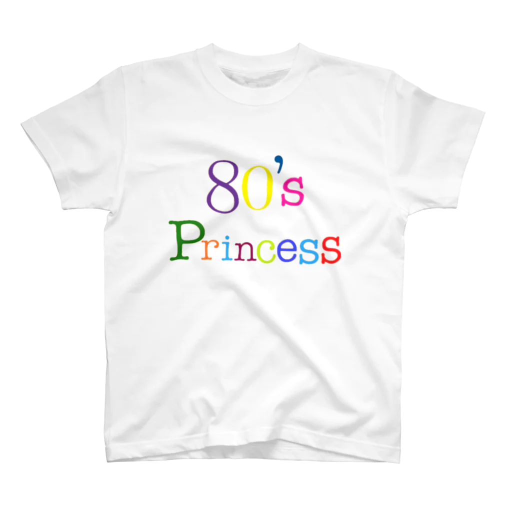 80’s colorful dreamの80's Princess スタンダードTシャツ