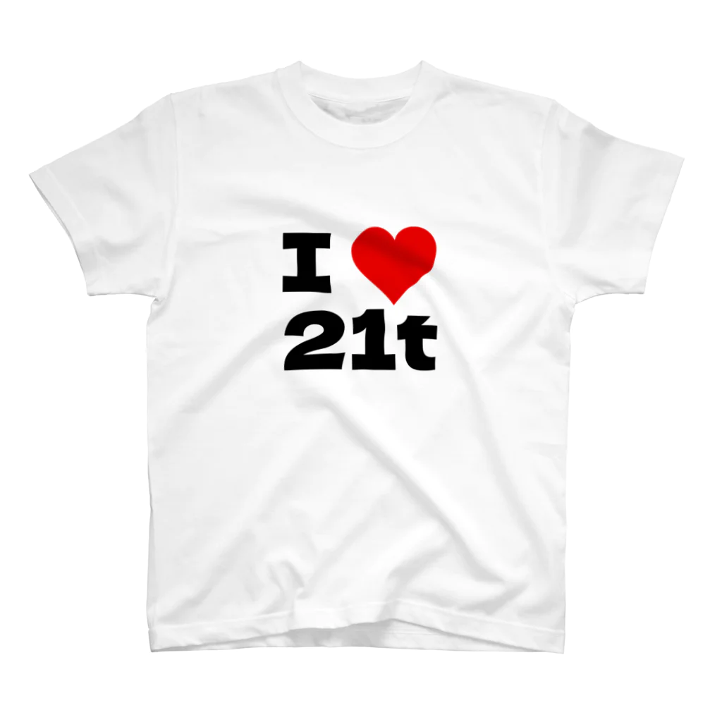 co-eternity のI Love 21t Regular Fit T-Shirt