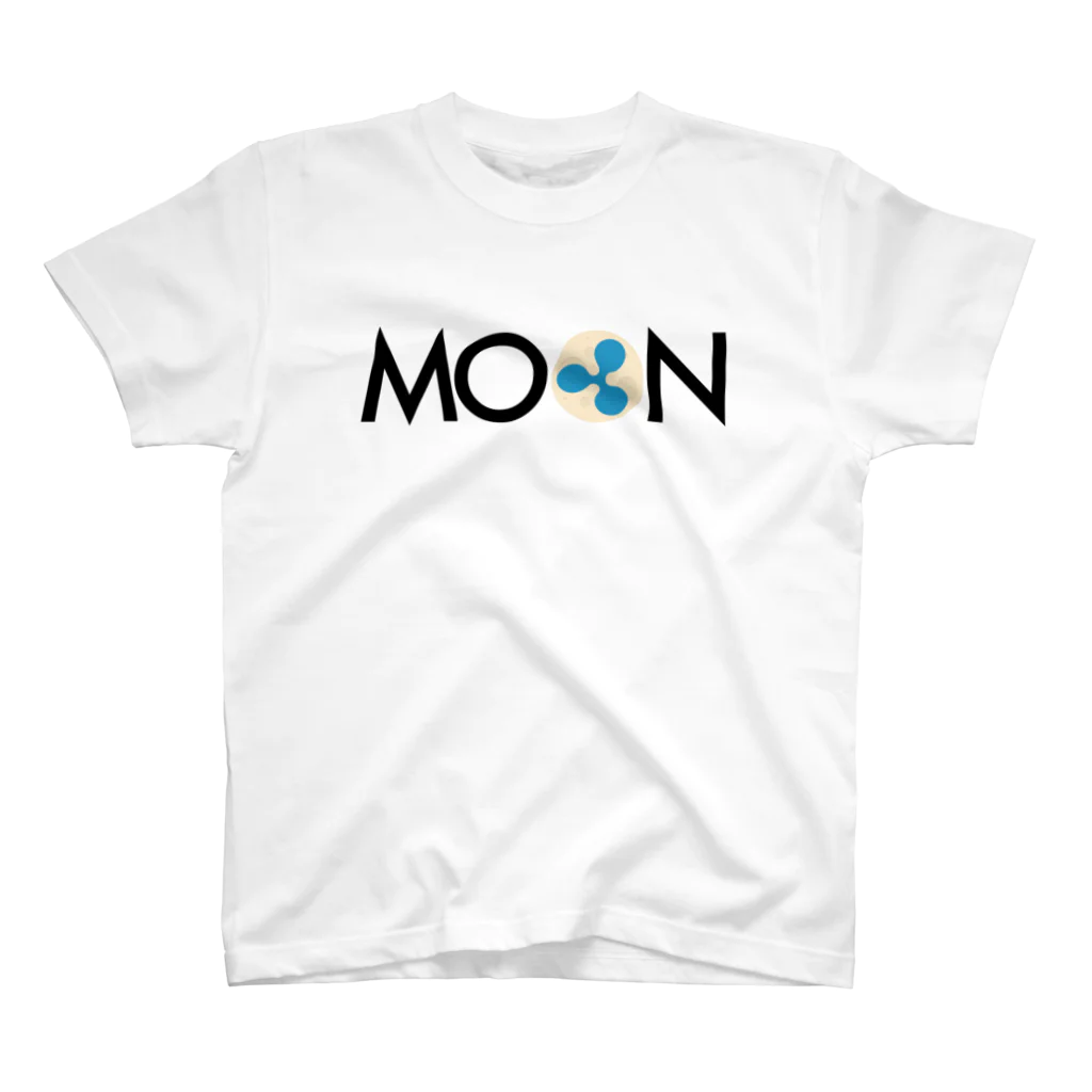 TROPiCALViBESのMOON XRP Regular Fit T-Shirt