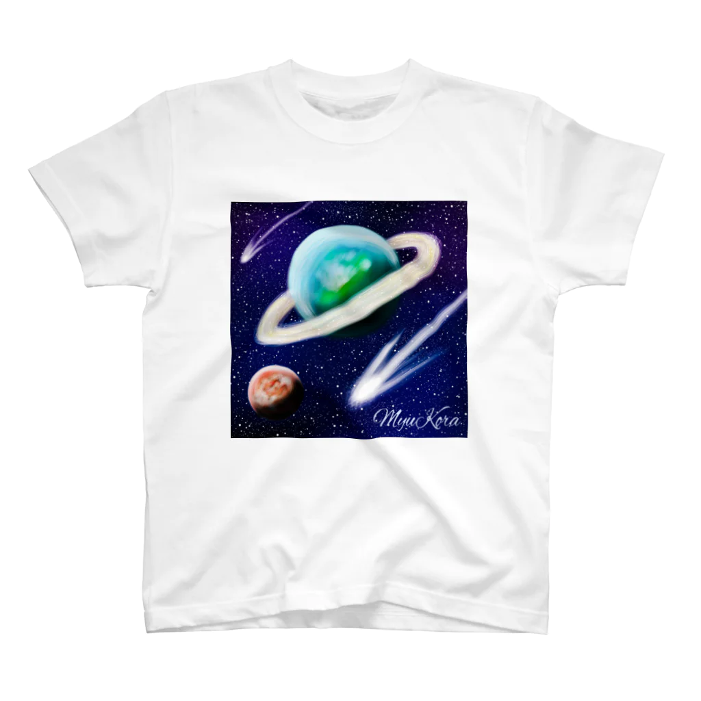 MyuKoraの宇宙のどこか スタンダードTシャツ