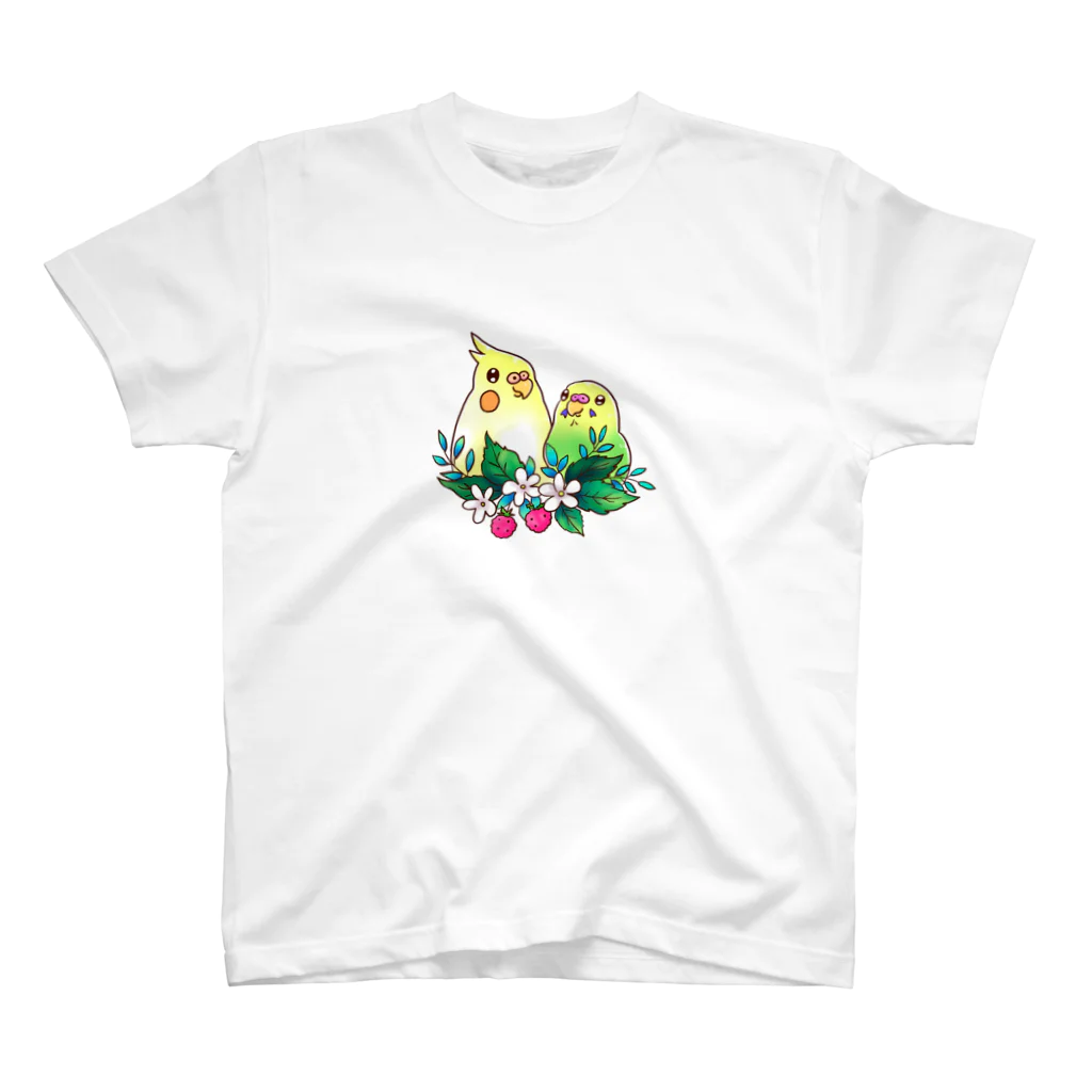 甘えん坊オカメインコのラズベリーインコ Regular Fit T-Shirt