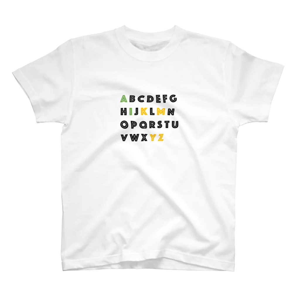 宮崎県民総活躍委員会のalphabet スタンダードTシャツ