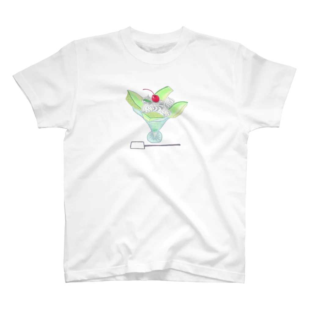 神山 透明のメロンパフェ Regular Fit T-Shirt