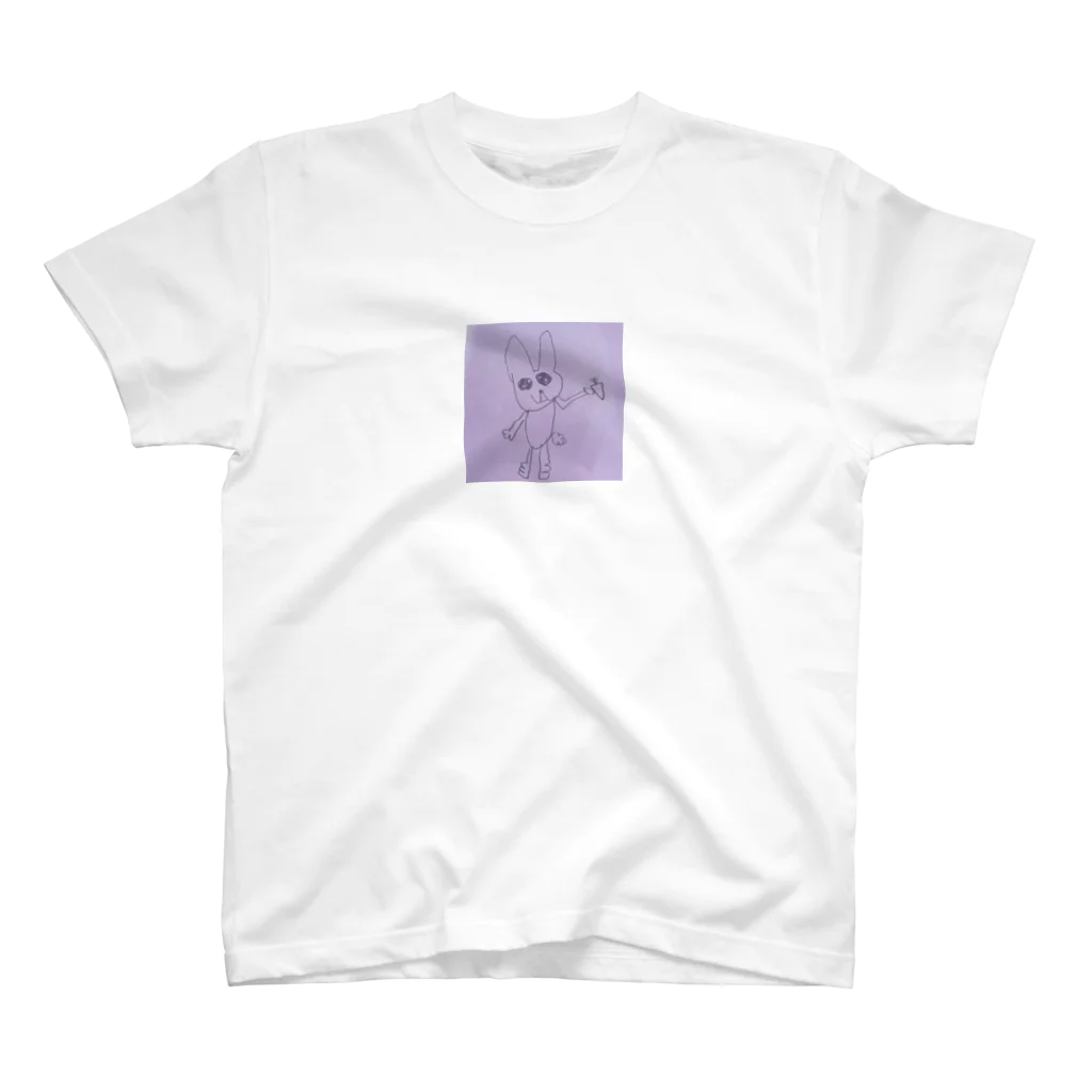 盛り塩 盛子(もりじお もりこ)のうさぎ Regular Fit T-Shirt